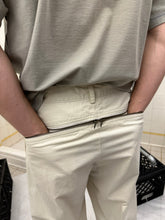 Load image into Gallery viewer, 1980s Issey Miyake White Pleated Trousers with Zippered Backpockets - Size M
