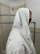 Load image into Gallery viewer, 1980s Marithe Francois Girbaud White Hooded Life Preserver Jacket - Size M