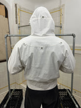 Load image into Gallery viewer, 1980s Marithe Francois Girbaud White Hooded Life Preserver Jacket - Size M