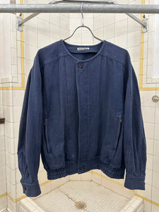 1970s Issey Miyake Canvas Collarless Jacket - Size M