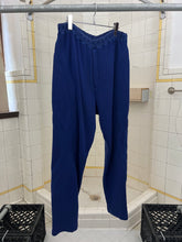 Load image into Gallery viewer, 1980s Issey Miyake Mohair Sweatpants with Padded Top Stitch Design - Size L