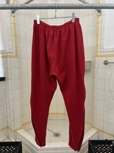 Load image into Gallery viewer, 1980s Issey Miyake Red Zipper Sweatpants - Size L