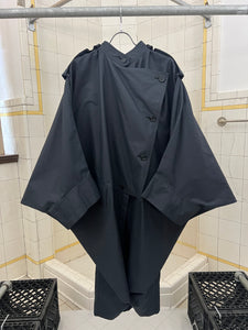 1980s Issey Miyake Hooded Cocoon Trench - Size OS
