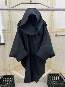 1980s Issey Miyake Hooded Cocoon Trench - Size OS