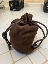 Load image into Gallery viewer, 1980s Issey Miyake Suede Drawstring Bag - Size OS