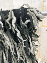 Load image into Gallery viewer, aw2002 Issey Miyake Grey Oversized Twisted Wool Scarf - Size OS