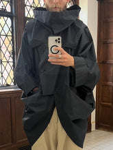 Load image into Gallery viewer, 1980s Issey Miyake Hooded Cocoon Trench - Size OS
