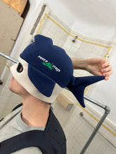 Load image into Gallery viewer, Vintage Peace Frogs Polar Fleece Whale Head Mask - Size OS