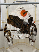 Load image into Gallery viewer, ss1994 Issey Miyake Painted Bald Eagle Double Breasted Jacket - Size L