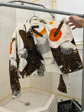 Load image into Gallery viewer, ss1994 Issey Miyake Painted Bald Eagle Double Breasted Jacket - Size L