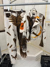 Load image into Gallery viewer, ss1994 Issey Miyake Painted Bald Eagle Double Breasted Jacket - Size L