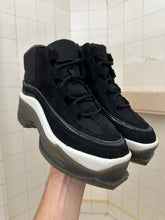 Load image into Gallery viewer, ss1998 Issey Miyake Futuristic Black and Gum Platform High Trainers - Size 7 US