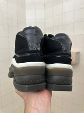 Load image into Gallery viewer, ss1998 Issey Miyake Futuristic Black and Gum Platform High Trainers - Size 7 US