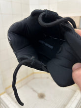 Load image into Gallery viewer, ss1998 Issey Miyake Futuristic Black and Gum Platform High Trainers - Size 7 US