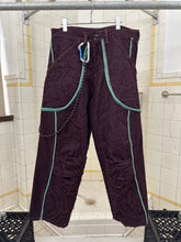 Load image into Gallery viewer, Seeing Red Baggy Tiger Camo Pants with Frayed Applique - Size XL