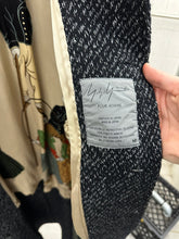 Load image into Gallery viewer, aw1995 Yohji Yamamoto Rokumeikan "Deer Cry Pavilion" Lined Reversible Knitted Robe Overcoat - Size OS