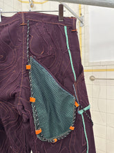 Load image into Gallery viewer, Seeing Red Baggy Tiger Camo Pants with Frayed Applique - Size XL