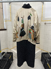 Load image into Gallery viewer, aw1995 Yohji Yamamoto Rokumeikan "Deer Cry Pavilion" Lined Reversible Knitted Robe Overcoat - Size OS