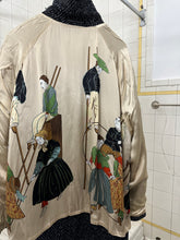 Load image into Gallery viewer, aw1995 Yohji Yamamoto Rokumeikan "Deer Cry Pavilion" Lined Reversible Knitted Robe Overcoat - Size OS