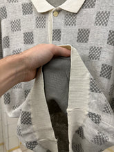 Load image into Gallery viewer, 1980s Issey Miyake Jacquard Checker Knit Polo Shirt - Size M