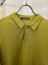 Load image into Gallery viewer, 1980s Issey Miyake Light Knit Long Sleeve Polo Shirt - Size M