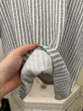 Load image into Gallery viewer, 1980s Issey Miyake Striped Knit Tee with Jacquard Back Graphic - Size M