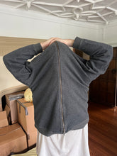 Load image into Gallery viewer, 1980s Issey Miyake Two-way Center Full-zip Sweatshirt - Size S