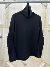 Load image into Gallery viewer, 2000s Yohji Yamamoto Turtleneck with Gathered Elbow Pad Detailing - Size M