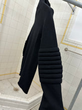 Load image into Gallery viewer, 2000s Yohji Yamamoto Turtleneck with Gathered Elbow Pad Detailing - Size M