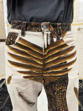 Load image into Gallery viewer, ss1994 Issey Miyake Painted Bald Eagle Jeans - Size L