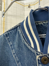 Load image into Gallery viewer, 1980s Katharine Hamnett Denim Teddy Jacket with Hidden Cargo Pocket - Size L