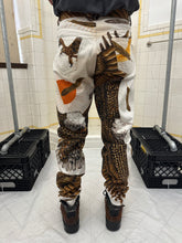 Load image into Gallery viewer, ss1994 Issey Miyake Painted Bald Eagle Jeans - Size L