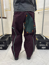 Load image into Gallery viewer, Seeing Red Baggy Tiger Camo Pants with Frayed Applique - Size XL