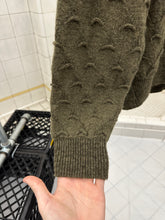 Load image into Gallery viewer, 1980s Issey Miyake Green Scale Knit Turtleneck Sweater - Size L