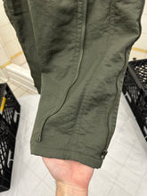 Load image into Gallery viewer, aw1985 Issey Miyake Green Parachute Pants with Cinching Side Zippers - Size M