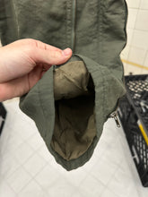 Load image into Gallery viewer, aw1985 Issey Miyake Green Parachute Pants with Cinching Side Zippers - Size M