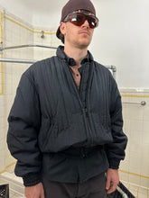 Load image into Gallery viewer, 1980s Issey Miyake Black Quilted Bomber - Size L