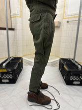 Load image into Gallery viewer, aw1985 Issey Miyake Green Parachute Pants with Cinching Side Zippers - Size M
