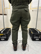 Load image into Gallery viewer, aw1985 Issey Miyake Green Parachute Pants with Cinching Side Zippers - Size M