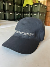 Load image into Gallery viewer, 1990s Armani Embroidered Waxed Cotton Cap - Size OS