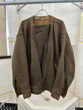 Load image into Gallery viewer, 1980s Issey Miyake Faux Layered Twill Terry Jacket - Size OS