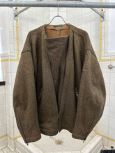 Load image into Gallery viewer, 1980s Issey Miyake Faux Layered Twill Terry Jacket - Size OS