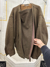 Load image into Gallery viewer, 1980s Issey Miyake Faux Layered Twill Terry Jacket - Size OS