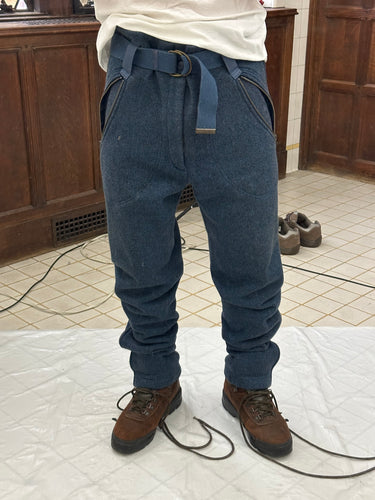 1980s Issey Miyake Belted Sweatpants - Size M
