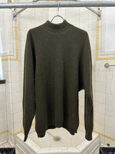 Load image into Gallery viewer, 1980s Marithe Francois Girbaud Batwing Rib Knit Sweater with Zippered Collar - Size L