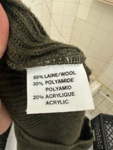 Load image into Gallery viewer, 1980s Marithe Francois Girbaud Batwing Rib Knit Sweater with Zippered Collar - Size L