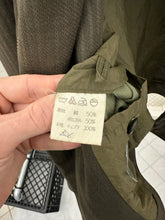 Load image into Gallery viewer, 1980s Issey Miyake Green Striped Coach Jacket with Expandable Lapel - Size M