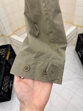 Load image into Gallery viewer, 1980s Issey Miyake Pleated Khaki Trousers with Zippered Backpockets - Size S