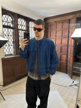Load image into Gallery viewer, 1980s Marithe Francois Girbaud Indigo Oversized Faux Layered Blouson - Size S