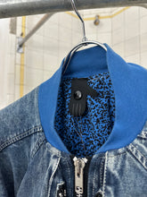 Load image into Gallery viewer, 2010s Bernhard Willhelm Denim Bomber with Elasticated Sleeves - Size M